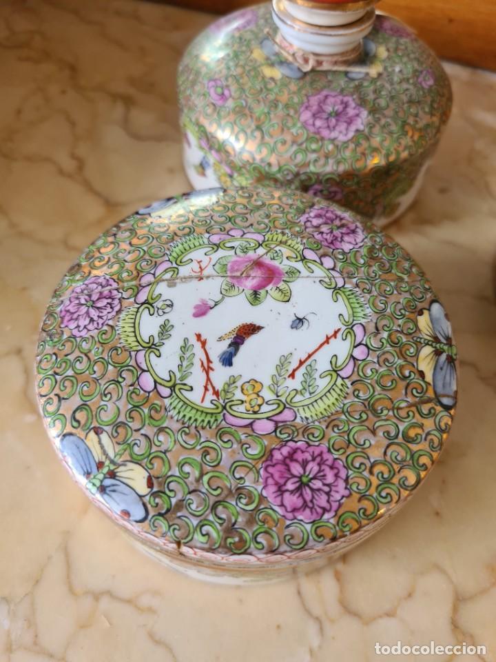 Antig&uuml;edades: Juego de tocador estilo oriental - Foto 2