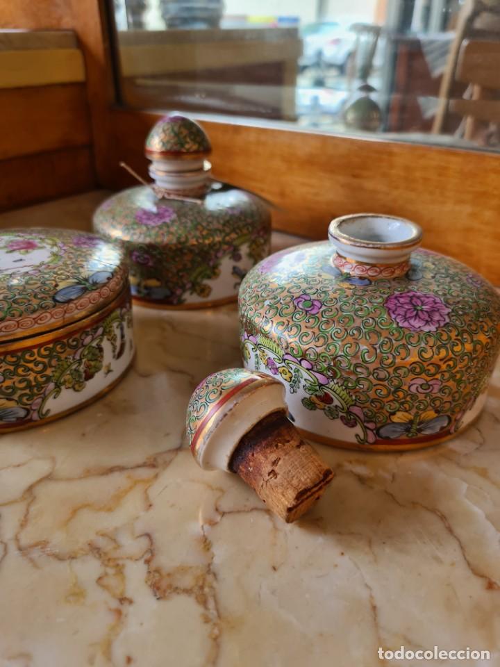Antig&uuml;edades: Juego de tocador estilo oriental - Foto 3