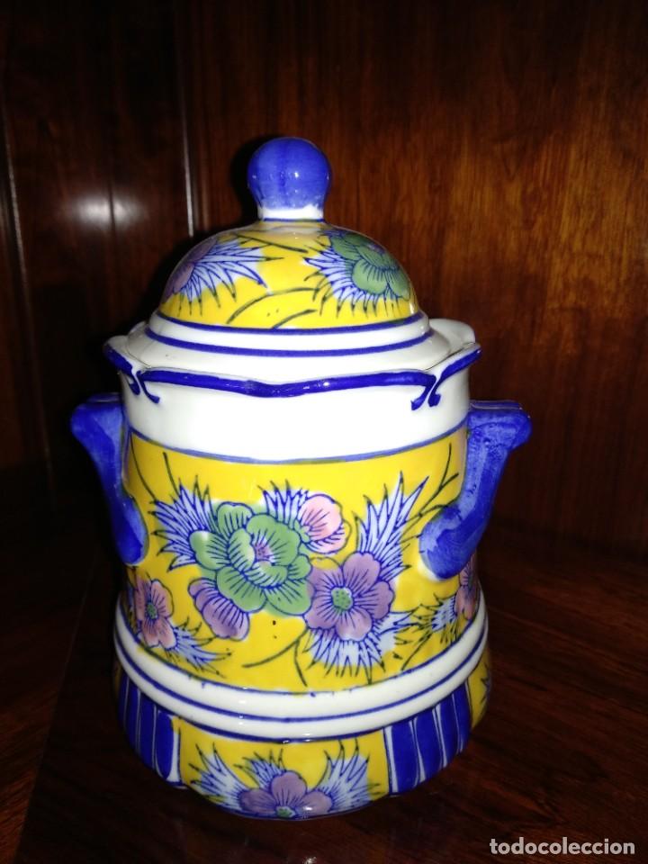 Antig&uuml;edades: Bote ceramica - Foto 1