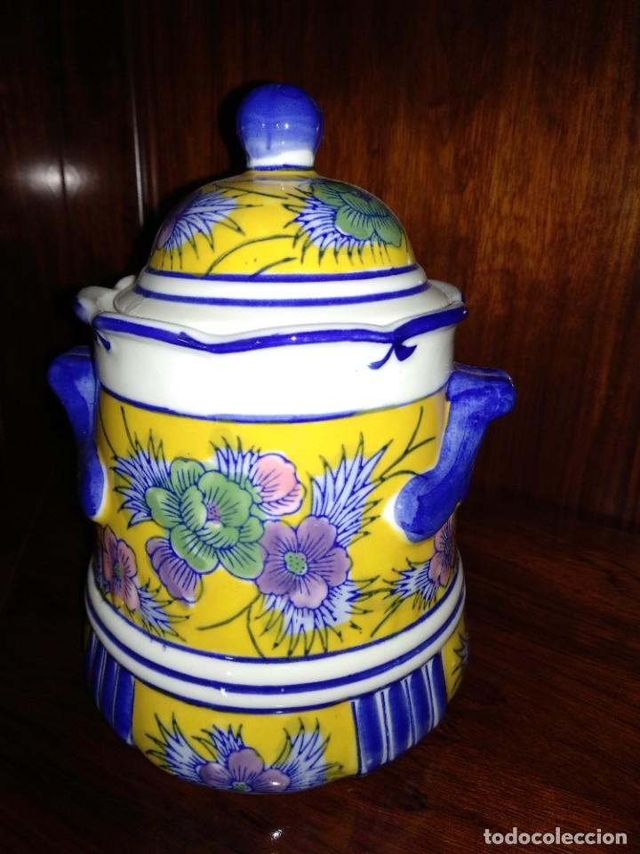 Antig&uuml;edades: Bote ceramica - Foto 3
