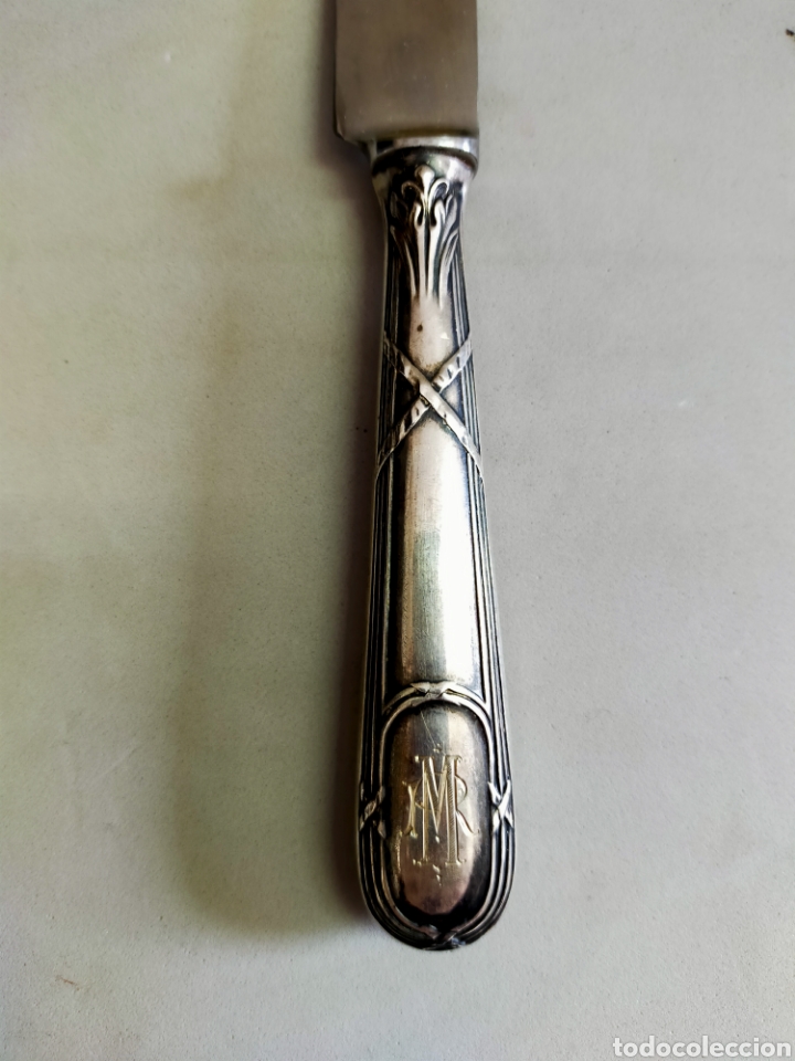 Antig&uuml;edades: CUCHILLO DE PLATA - Foto 2
