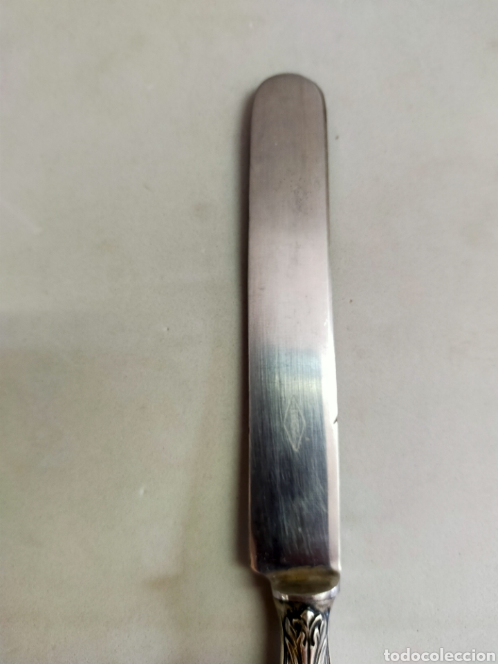 Antig&uuml;edades: CUCHILLO DE PLATA - Foto 3