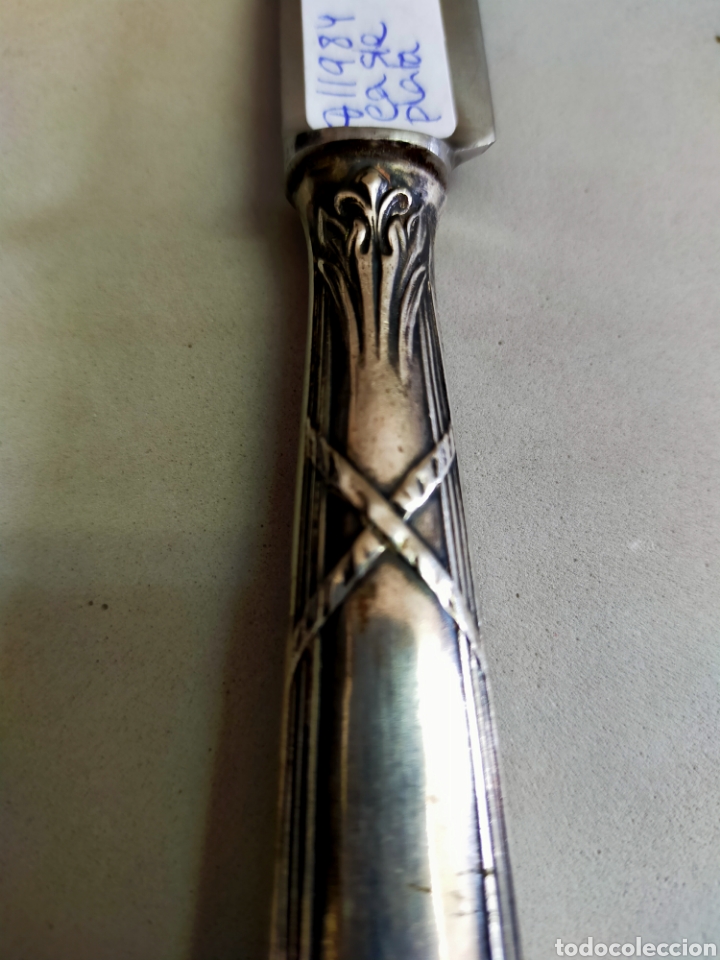 Antig&uuml;edades: CUCHILLO DE PLATA - Foto 8