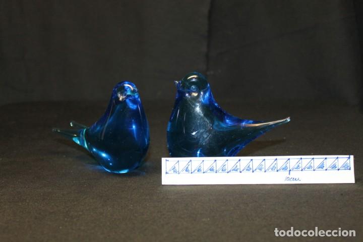 Antig&uuml;edades: MURANO PAREJA DE P&Aacute;JAROS - Foto 4