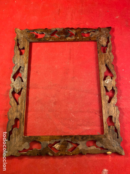 Antig&uuml;edades: Antiguo Marco de madera - Foto 2