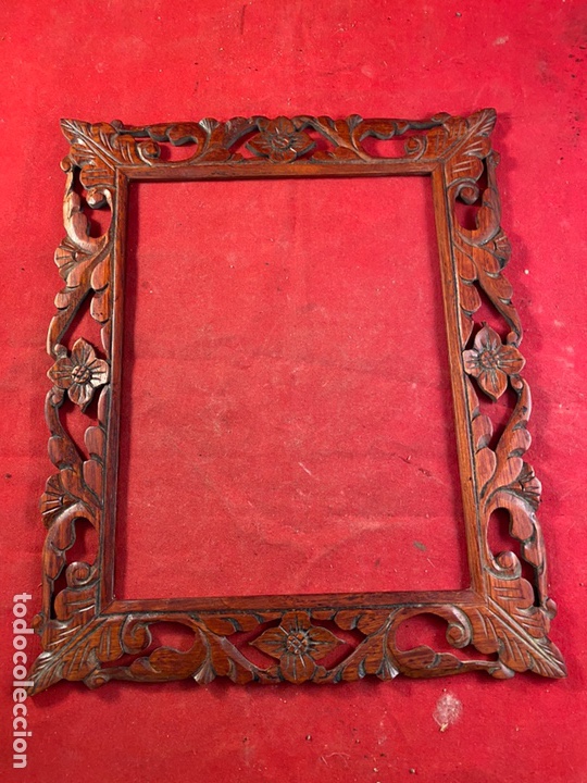 Antig&uuml;edades: Antiguo Marco de madera - Foto 1