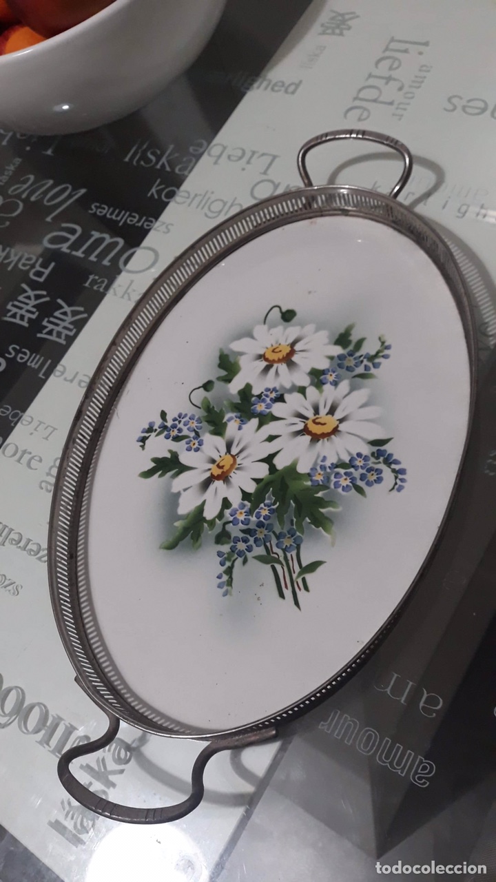 Antig&uuml;edades: Bandeja Majolica 1914 - Foto 4