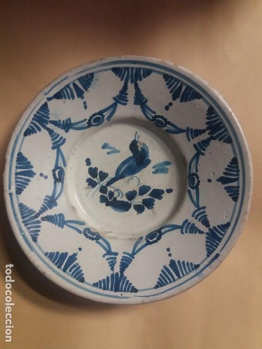 Antig&uuml;edades: Plato de ceramica catalana - Foto 1