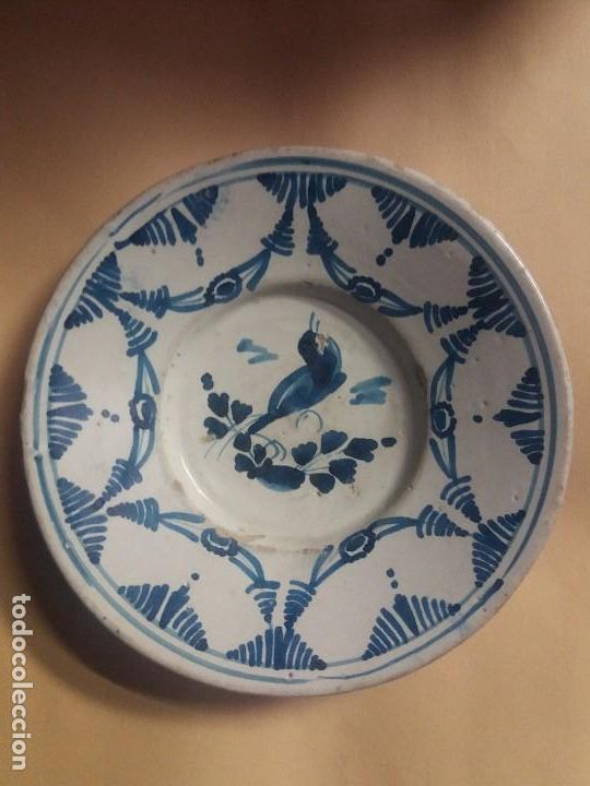 Antig&uuml;edades: Plato de ceramica catalana - Foto 2