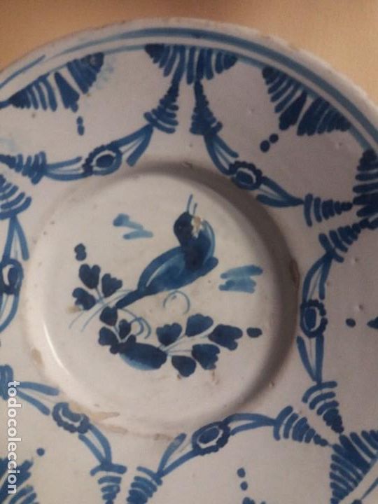Antig&uuml;edades: Plato de ceramica catalana - Foto 3