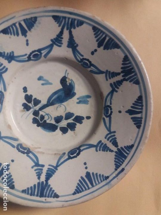 Antig&uuml;edades: Plato de ceramica catalana - Foto 5