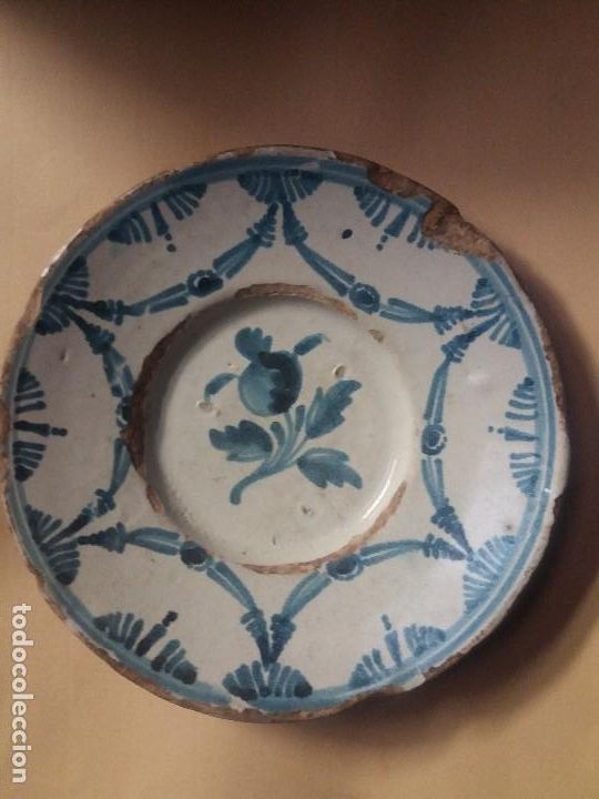 Antig&uuml;edades: Plato de ceramica catalana - Foto 2