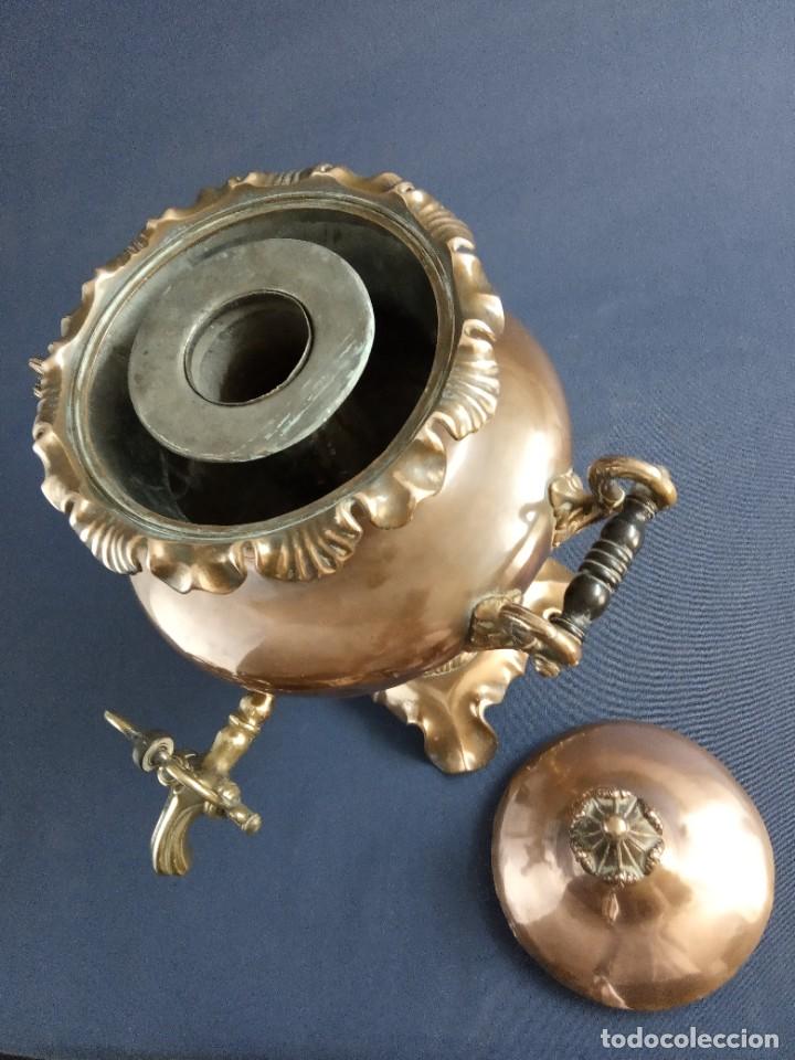 Antig&uuml;edades: Antiguo samovar ingl&eacute;s. - Foto 3