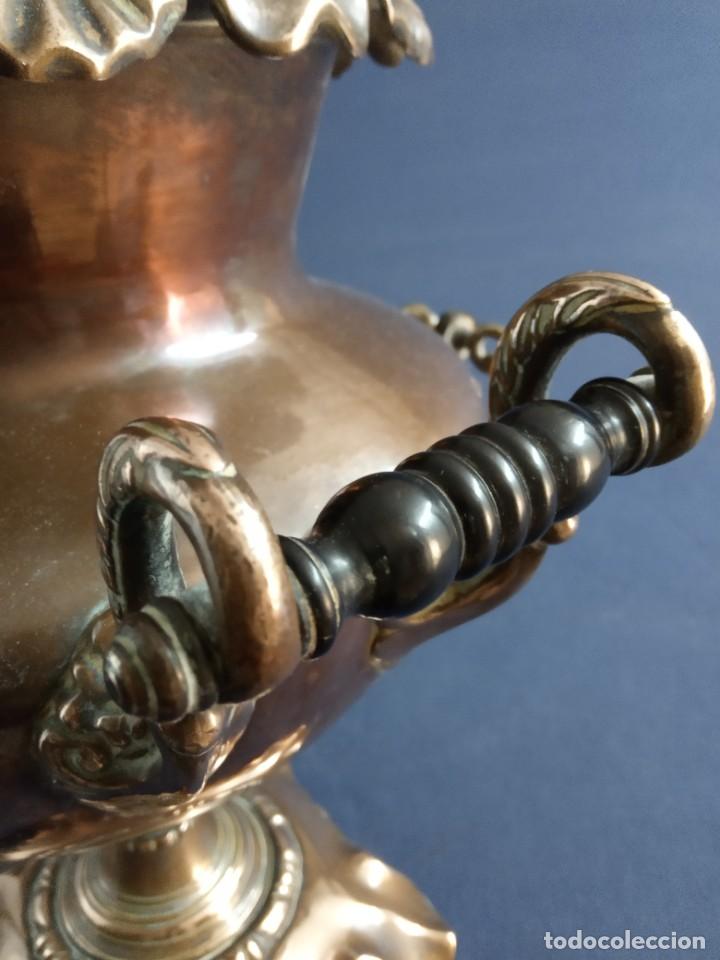 Antig&uuml;edades: Antiguo samovar ingl&eacute;s. - Foto 6