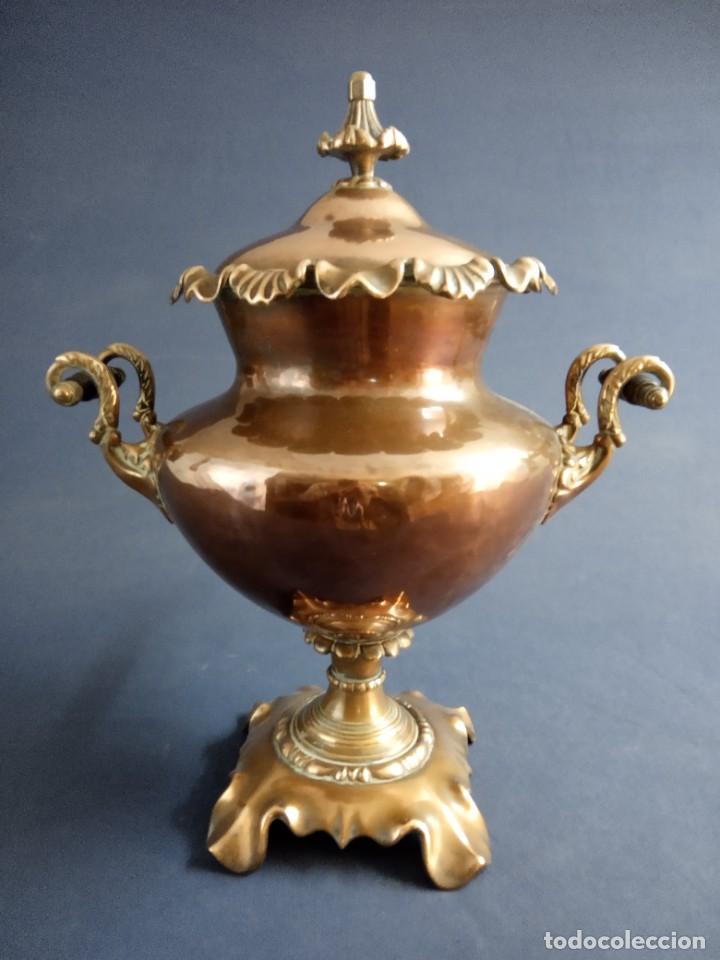 Antig&uuml;edades: Antiguo samovar ingl&eacute;s. - Foto 8