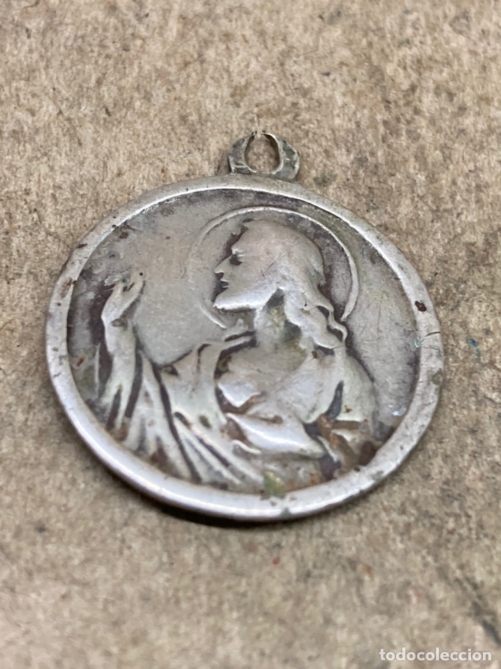 Antig&uuml;edades: Moneda de plata religiosa - Foto 2