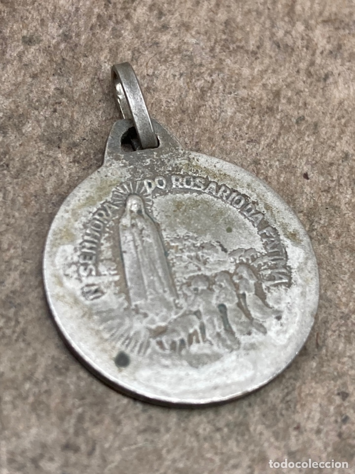 Antig&uuml;edades: Medalla de plata religiosa - Foto 2