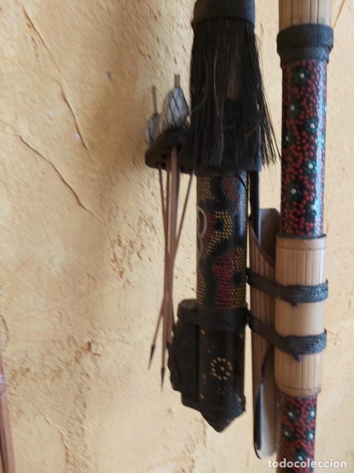 Antig&uuml;edades: ARCO ANTIGUO INDIGENA CON FLECHAS - Foto 4