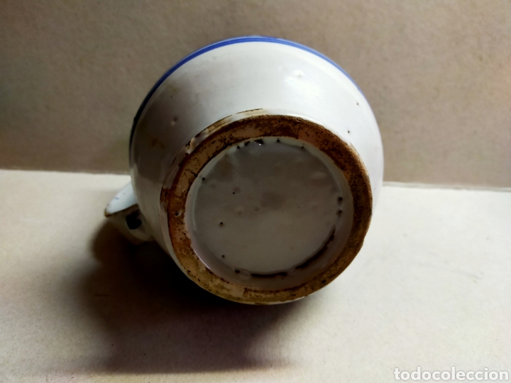 Antig&uuml;edades: JARRA DE CERAMICA DE MANISES - Foto 8