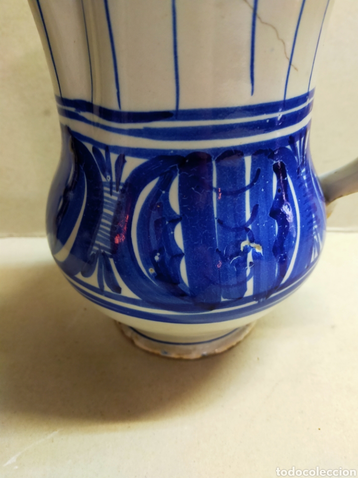 Antig&uuml;edades: JARRA DE CERAMICA DE MANISES - Foto 14