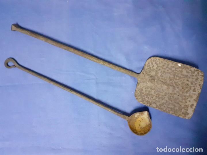 Antig&uuml;edades: Cucharon y pala - Foto 1