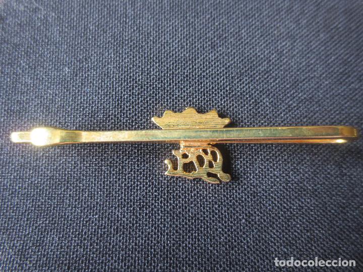 Antig&uuml;edades: GEMELOS Y ALFILER DE CORBATA DE LAS CORTES DE CASTILLA Y LEON - Foto 4