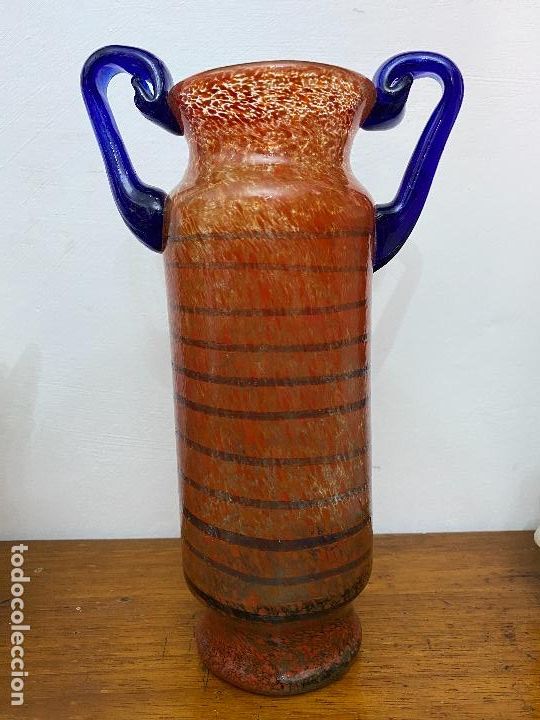 Antig&uuml;edades: Jarr&oacute;n de vidrio soplado - Foto 4