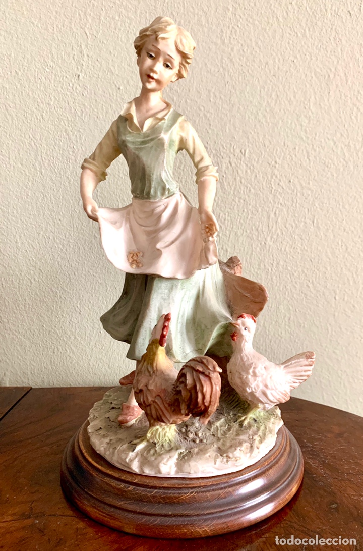 Antig&uuml;edades: Bell&iacute;sima granjera de Capodimonte - Foto 1