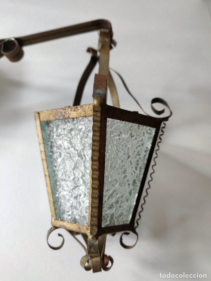 Antig&uuml;edades: Farol metalico - Foto 2