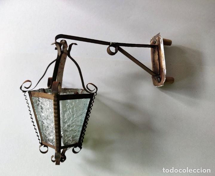 Antig&uuml;edades: Farol metalico - Foto 3