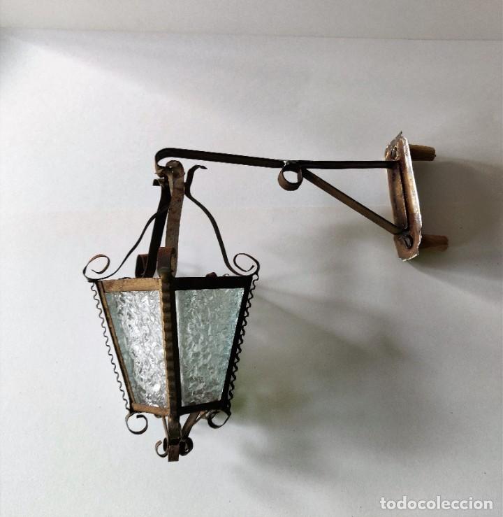 Antig&uuml;edades: Farol metalico - Foto 5