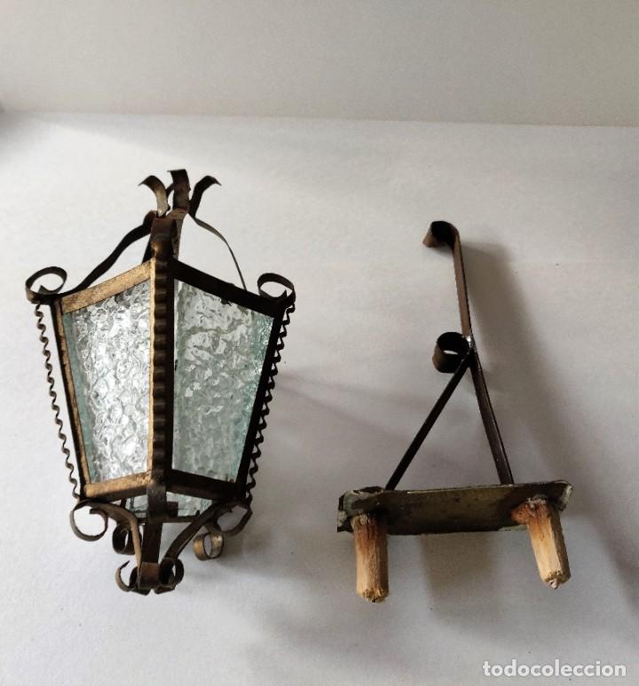 Antig&uuml;edades: Farol metalico - Foto 6