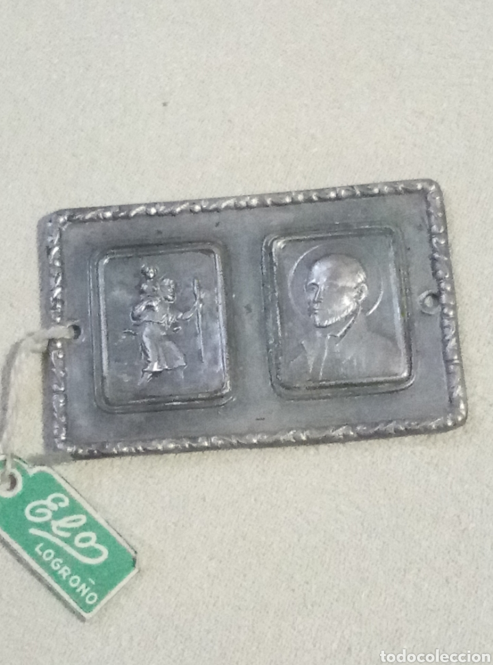 Antig&uuml;edades: Antigua medalla de laton - Foto 1