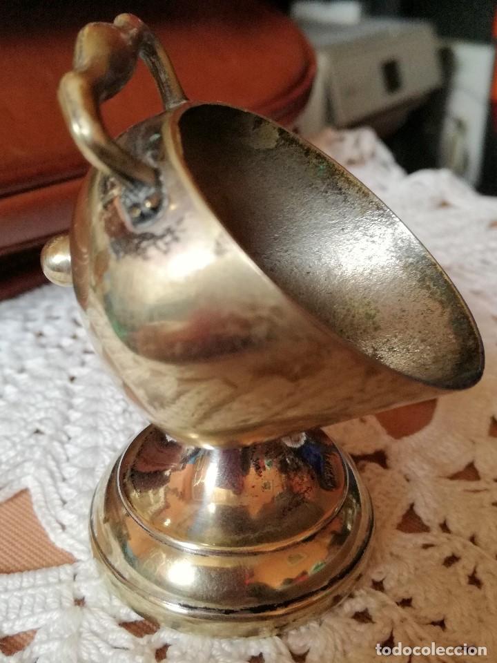 Antig&uuml;edades: RECIPIENTE PLATEADO MARCADO E.P.N.S. - Foto 2