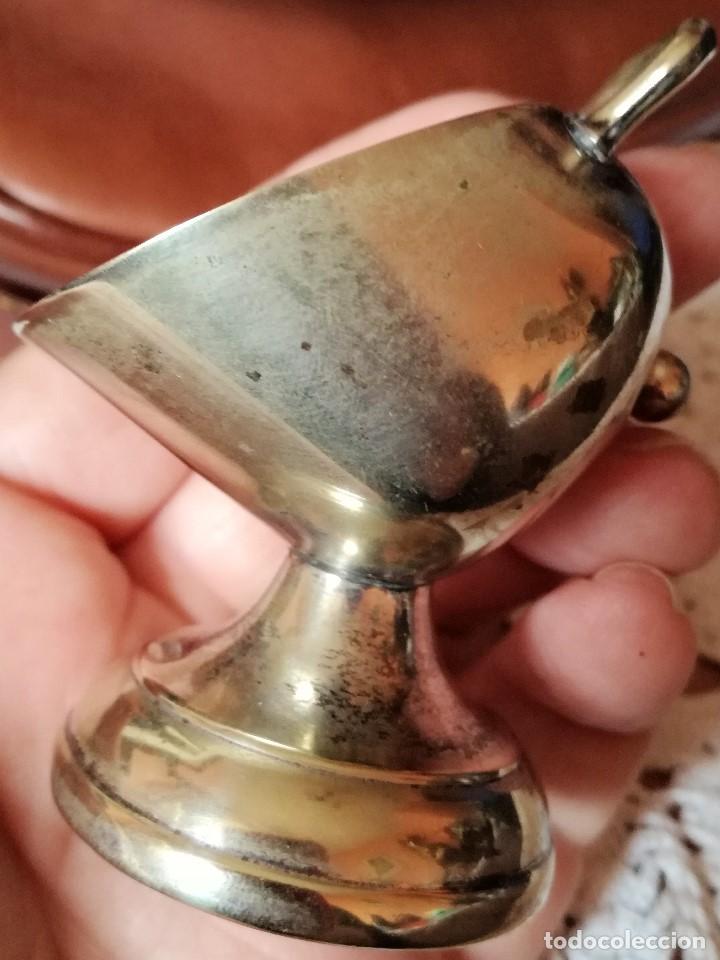 Antig&uuml;edades: RECIPIENTE PLATEADO MARCADO E.P.N.S. - Foto 9