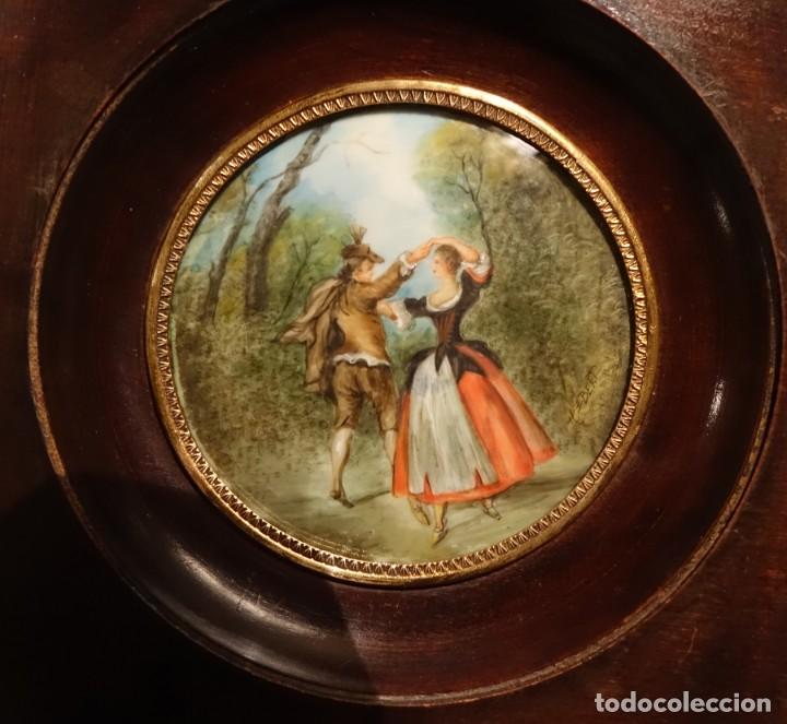 Antig&uuml;edades: MINIATURA RETRATO EN MARFIL - Foto 2
