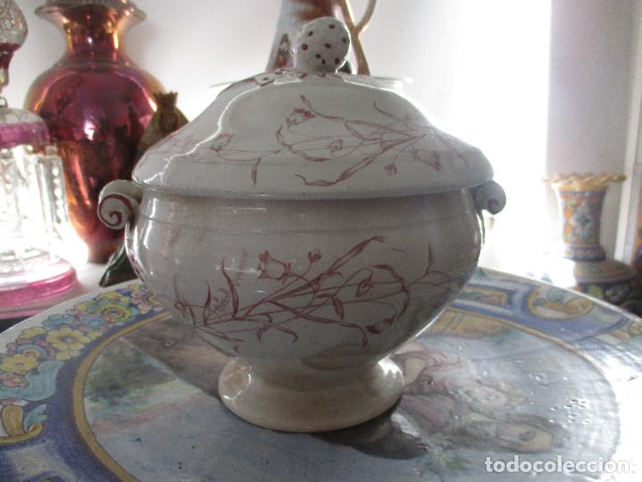 Antig&uuml;edades: Sopera ceramica San Juan - Foto 2