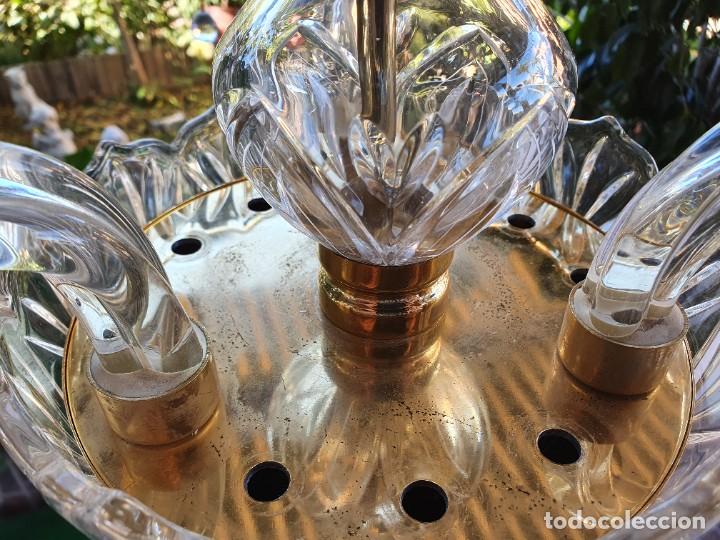Antig&uuml;edades: Preciosa l&aacute;mpara en cristal - Foto 11