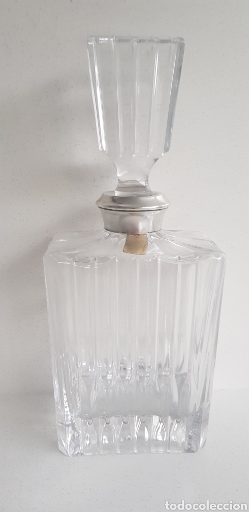 Antiquit&auml;ten: Botella Whisky Nachtmann con plata de ley