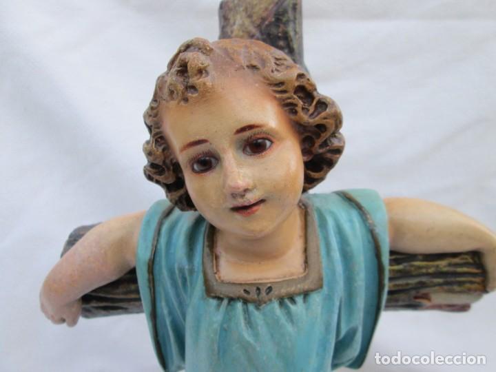 Antig&uuml;edades: Ni&ntilde;o Jes&uacute;s con cruz - Foto 2