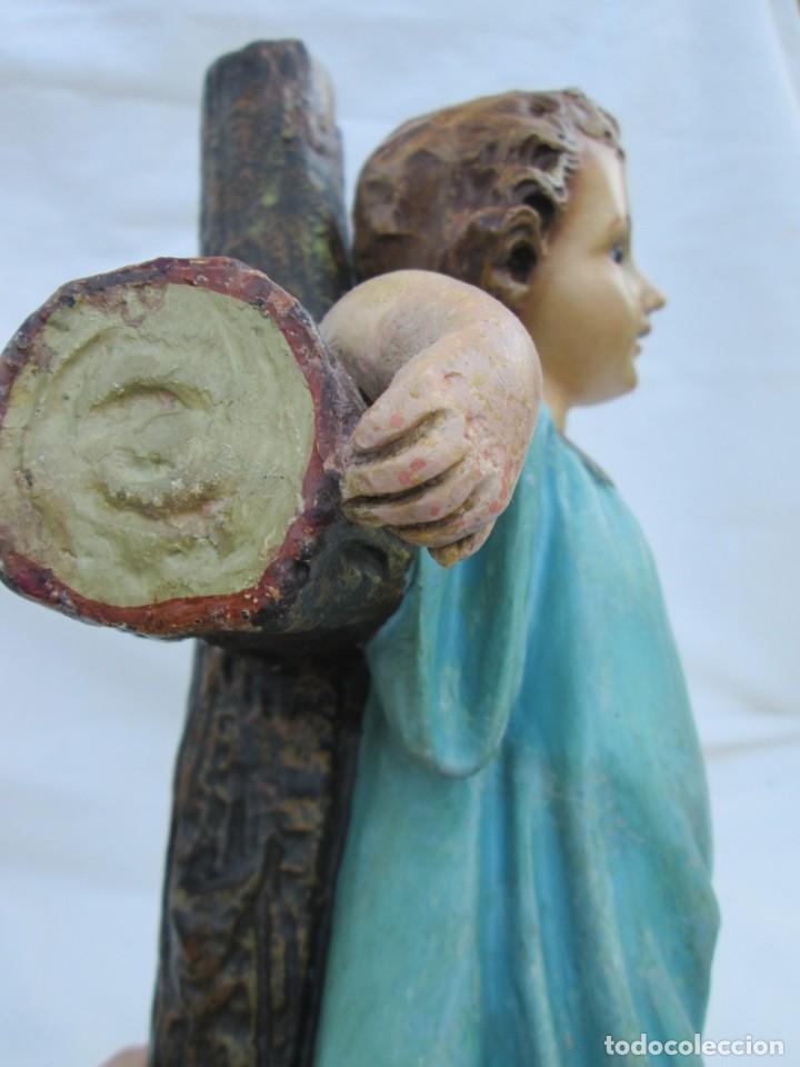 Antig&uuml;edades: Ni&ntilde;o Jes&uacute;s con cruz - Foto 3