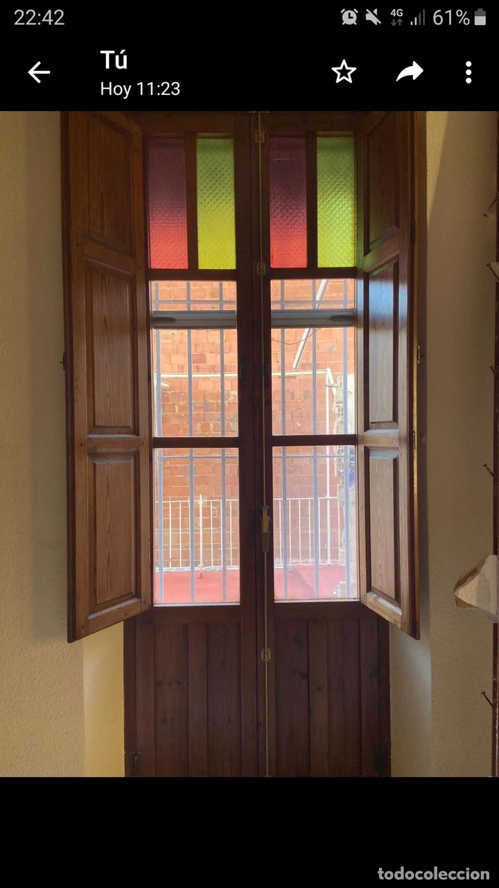 Antig&uuml;edades: Puertas y balconeras antiguas de madera