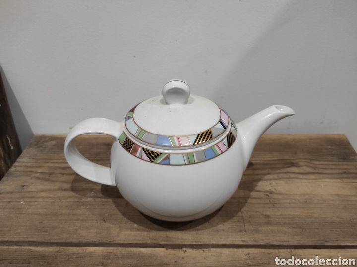 Antig&uuml;edades: Tetera / cafetera porcelana scherzer bavaria - Foto 2