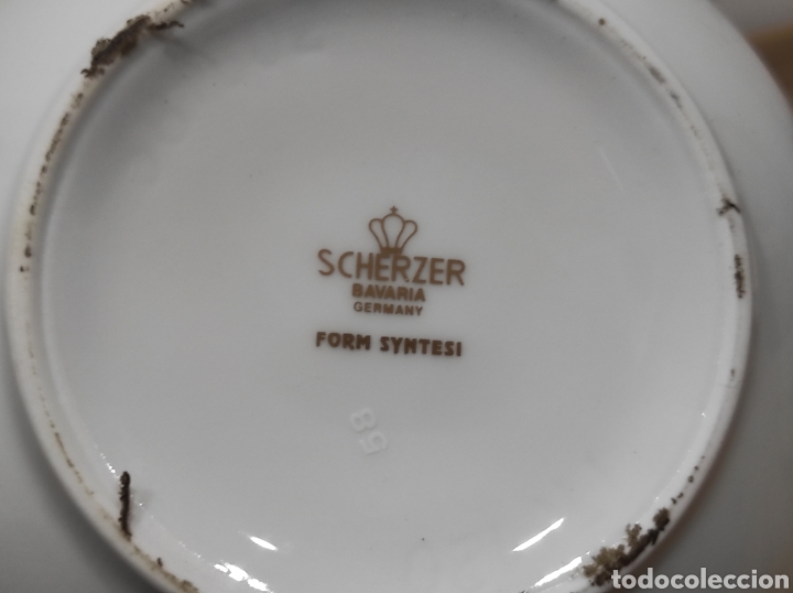 Antig&uuml;edades: Tetera / cafetera porcelana scherzer bavaria - Foto 5