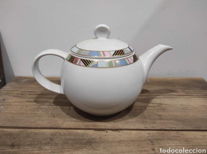 Antig&uuml;edades: Tetera / cafetera porcelana scherzer bavaria - Foto 1