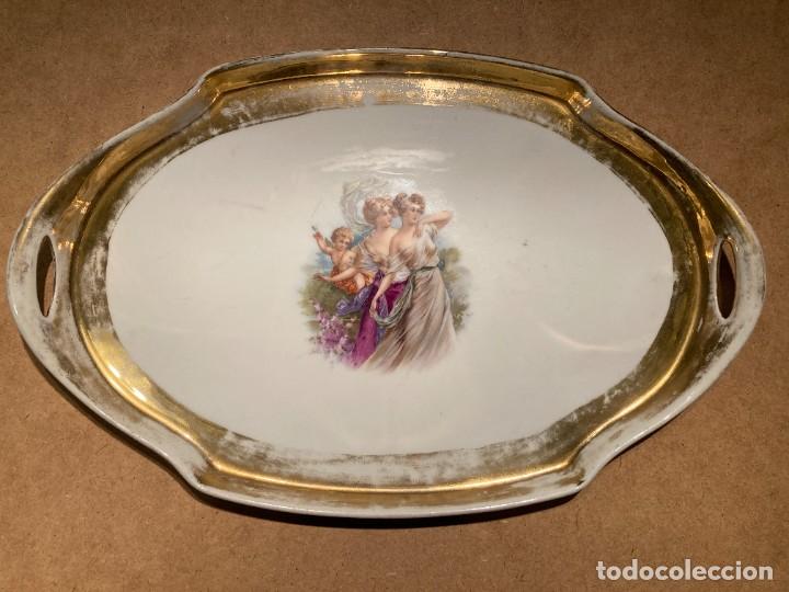 Antig&uuml;edades: Bandeja de porcelana de Berl&iacute;n - Foto 2