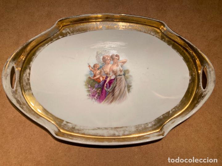 Antig&uuml;edades: Bandeja de porcelana de Berl&iacute;n - Foto 1