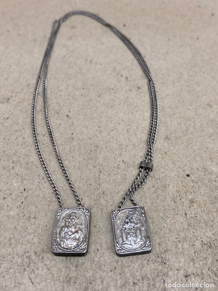Antig&uuml;edades: Colgante de plata religioso - Foto 1