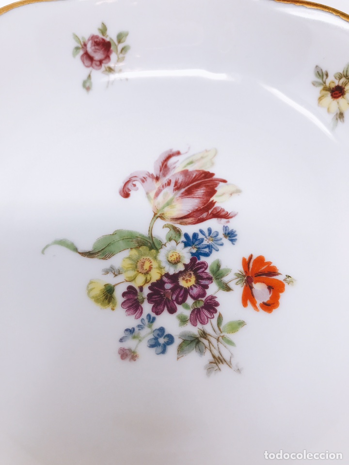 Antig&uuml;edades: Plato porcelana de Bavaria - Foto 3