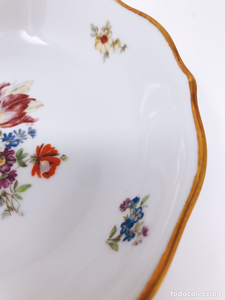 Antig&uuml;edades: Plato porcelana de Bavaria - Foto 4
